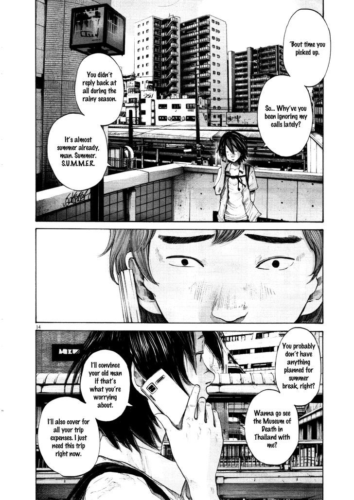 Oyasumi Punpun (Goodnight Punpun) Manga Chapter 118 page 14 - Chapter 118 scene