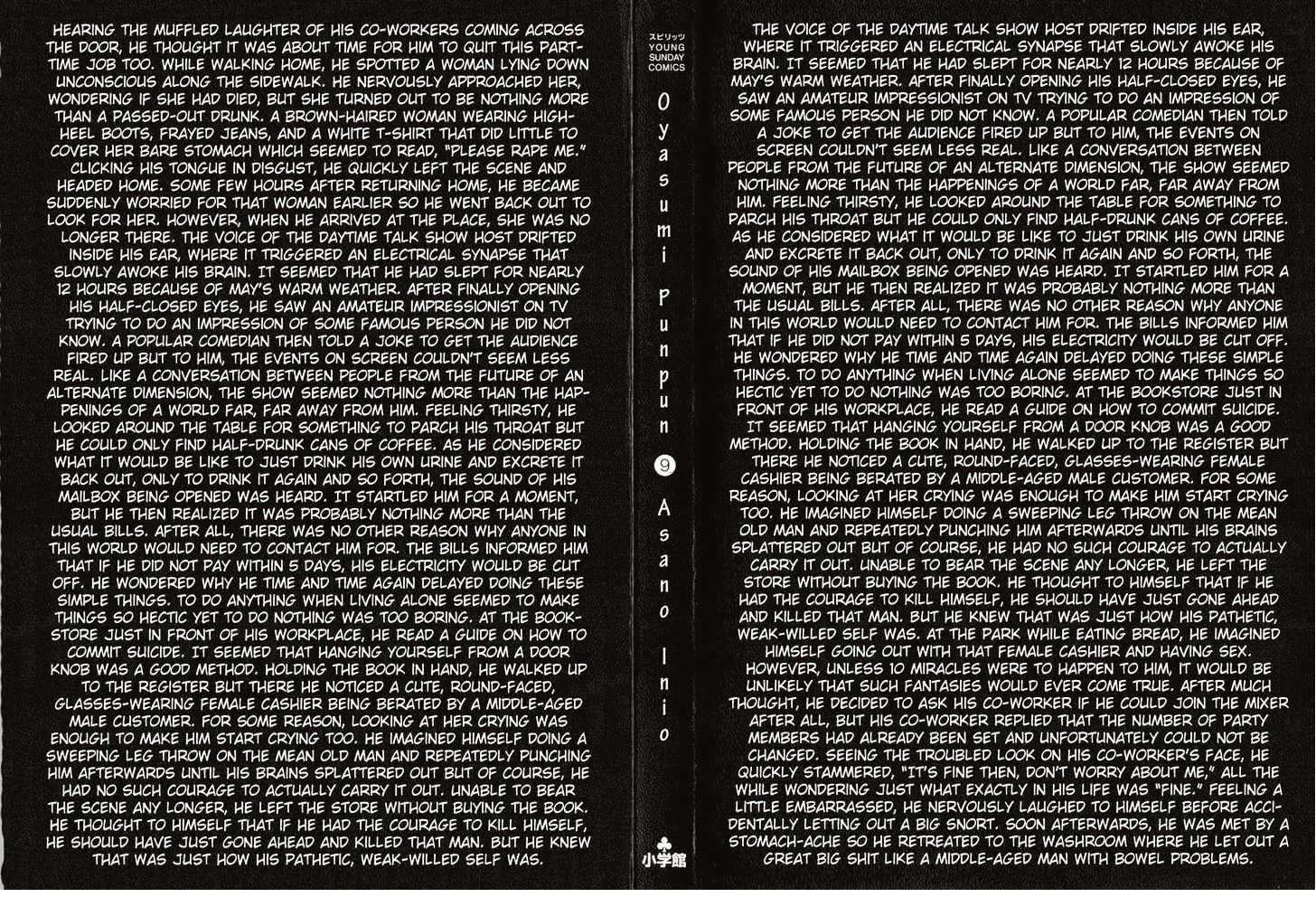 Oyasumi Punpun (Goodnight Punpun) Manga Chapter 99 page 22 - Chapter 99 scene